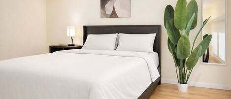 2 habitaciones, tabla de planchar con plancha y wifi gratis