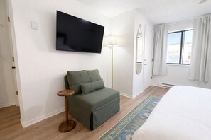 1 غرفة نوم ومكواة/لوح كي وواي فاي مجانًا وملاءات أسرّة