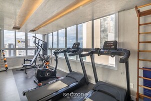 Apartamento básico | Sala de fitness