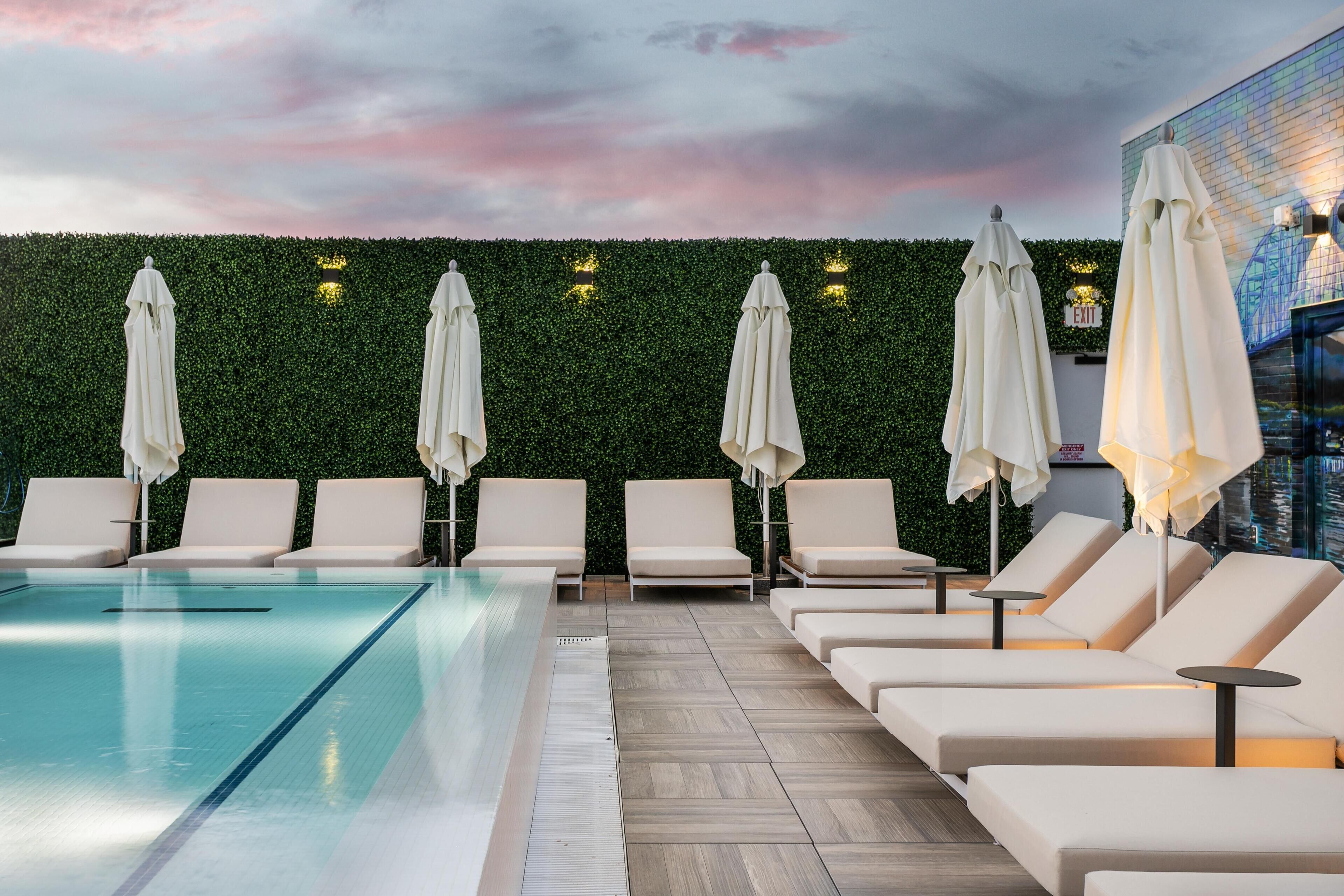 Seasonal outdoor pool