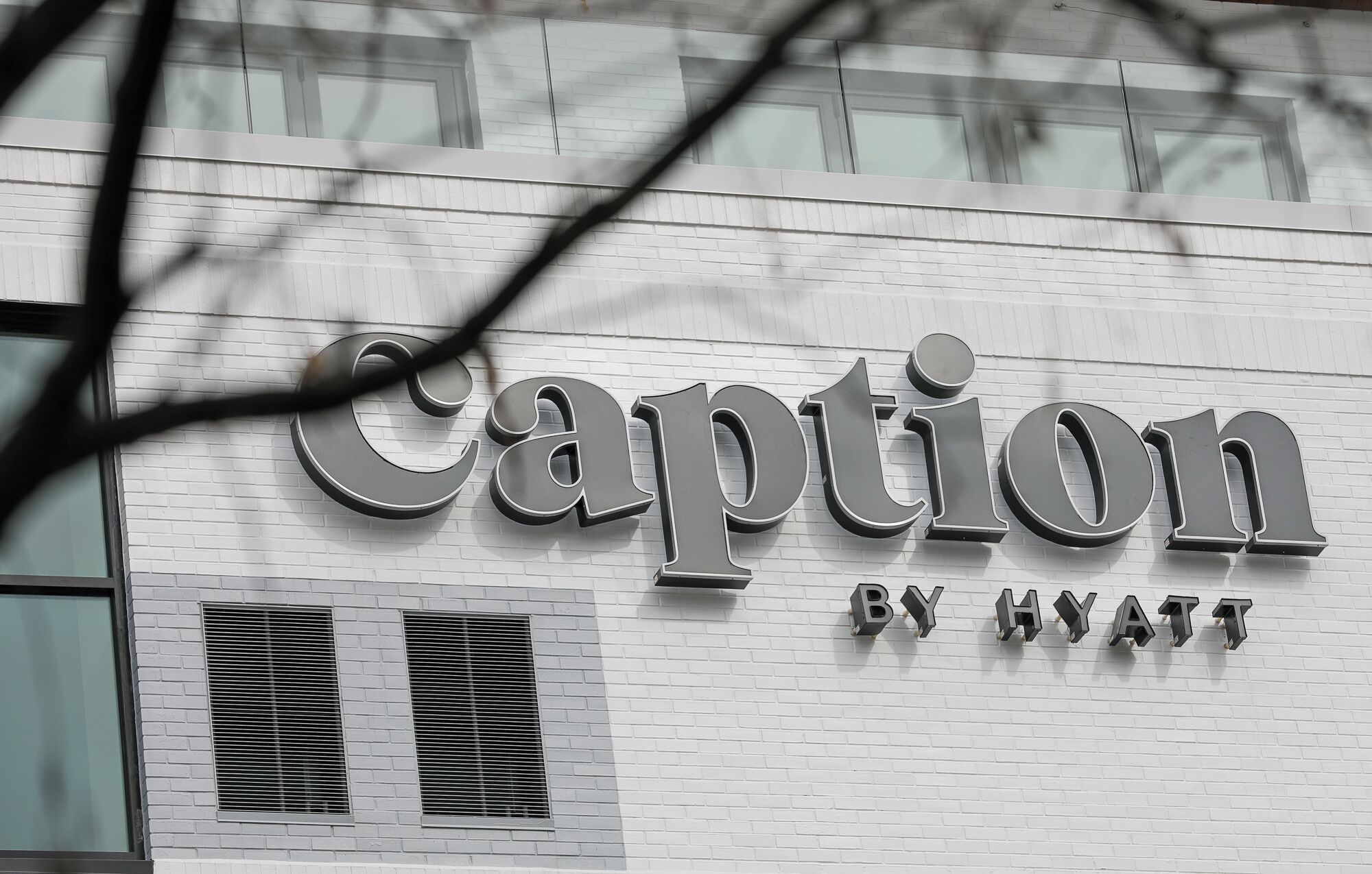 Façade de l’hébergement