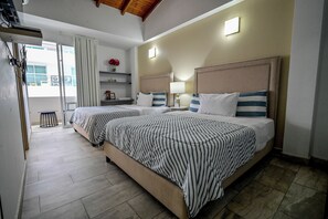 Standard Quadruple Room, 2 Queen Beds, Balcony, City View - Hotel Serema Cartagena  (Cartagena)