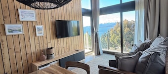 Calido depto con vista estilo Patagonico en Bariloche
