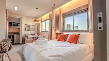 Apartemen | Tirai kedap cahaya dan Wi-Fi gratis