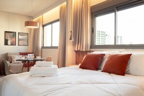Blackout curtains, free WiFi - AD330 - 1002 (São Paulo)