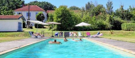 Seasonal outdoor pool