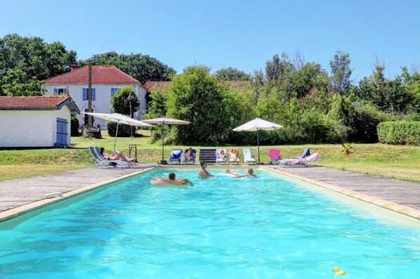 Seasonal outdoor pool