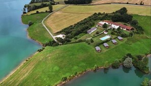 Aerial view - Domaine La Barbe (Lalanne-Arqu é)