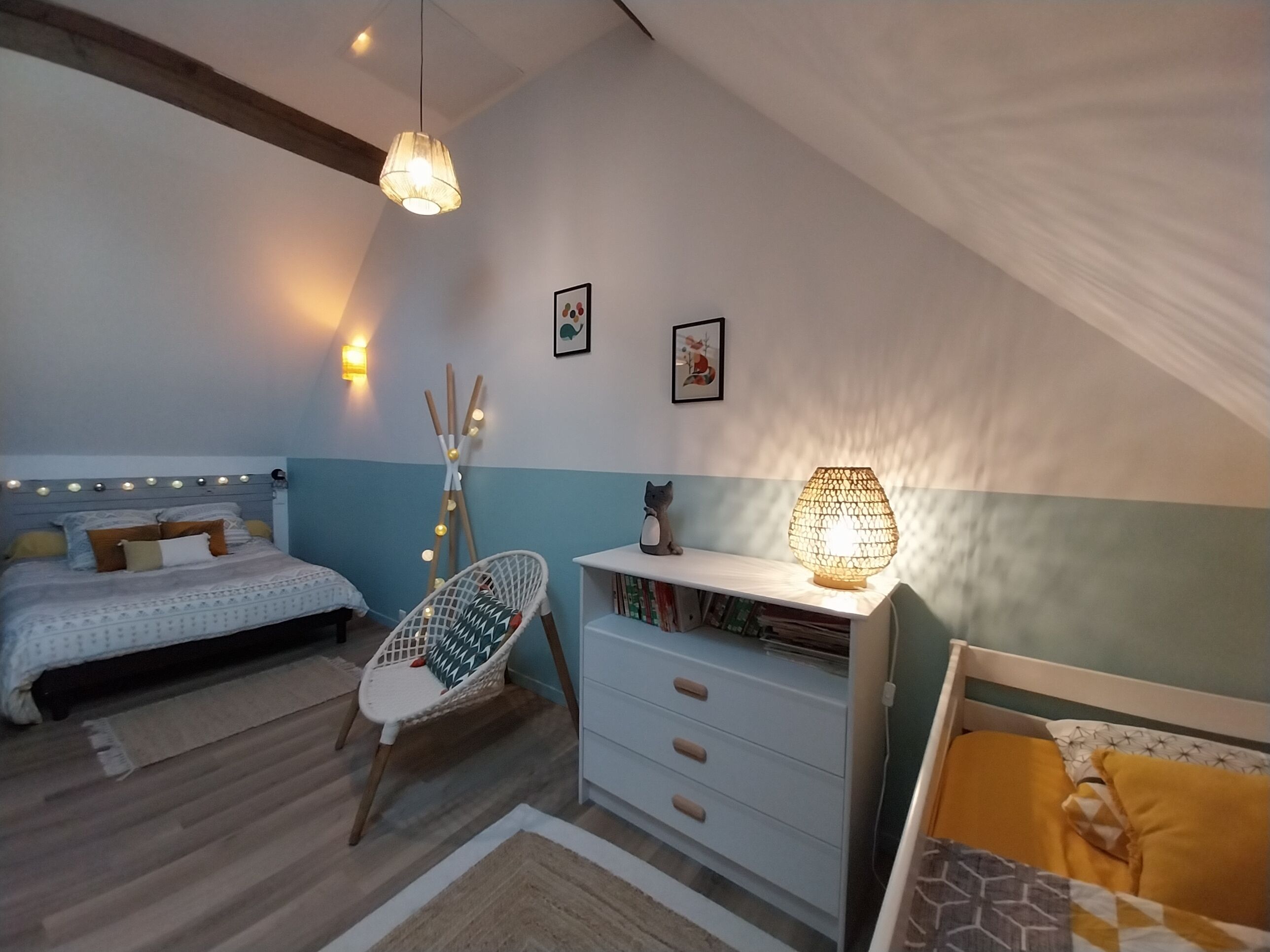 2 habitaciones, wifi y ropa de cama 