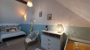 2 chambres, Wi-Fi, draps fournis