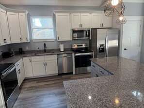 Private kitchen - 8BR Lakefront Lux Retreat: Private Dock, Sleeps 28 (Speedwell)