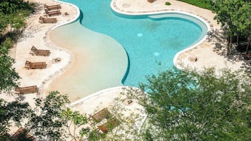 Superior Apartment, Terrace, Pool View | View from room