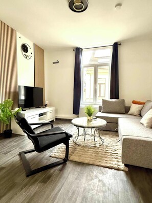 TV - Spacious 7 Min from Gare du Midi (Anderlecht)