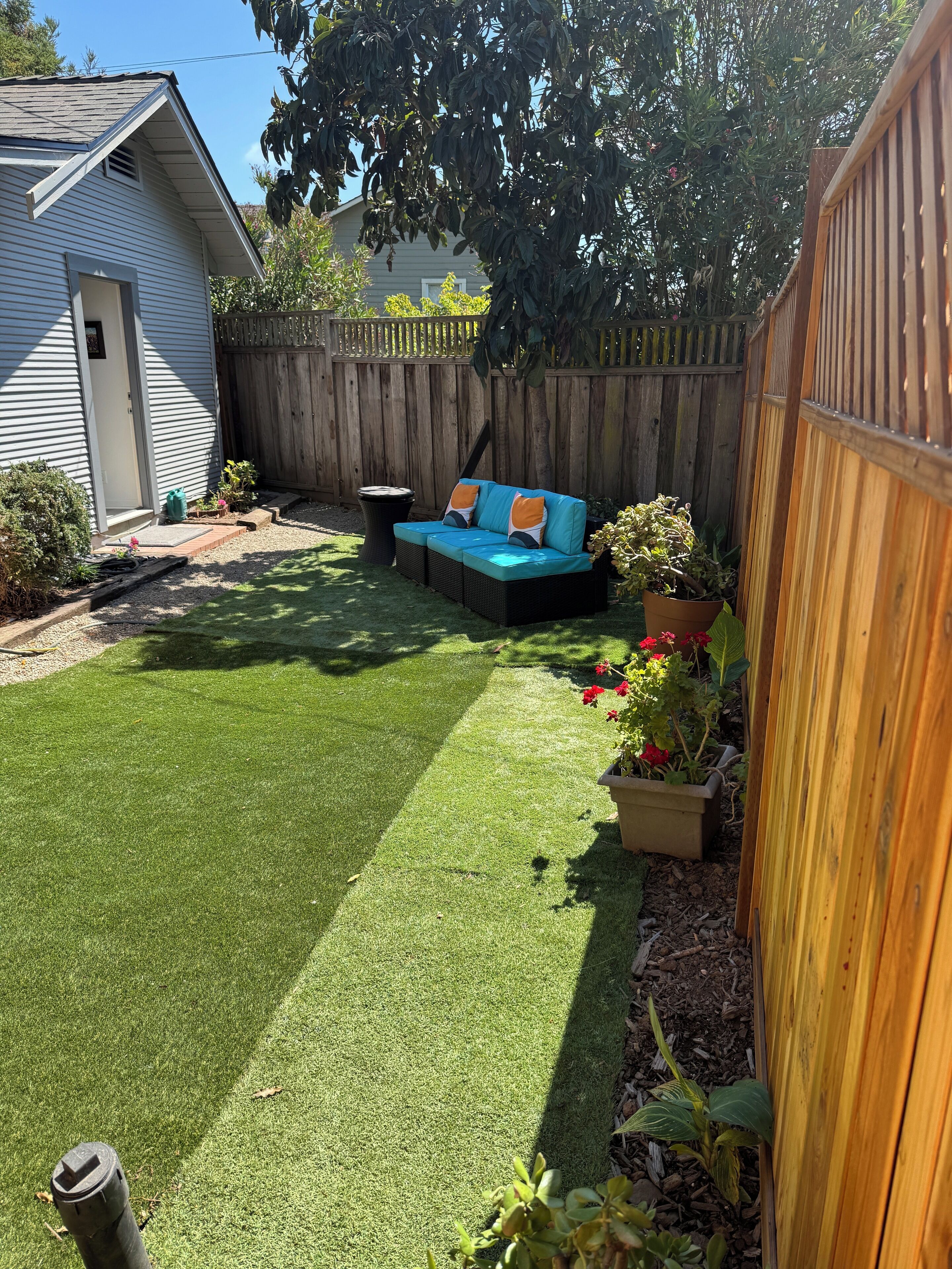 Enceinte de l’hébergement