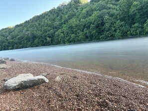 Beach - Charming Lake Front 1-bedroom cabin in Bull Shoals (Bull Shoals)