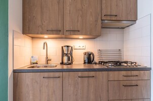 Apartment | Private kitchen | Highchair, cookware/dishes/utensils