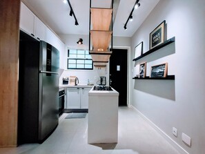 Apartment | Private kitchen - Leblon- Design e aconchego.  (Rio de Janeiro)