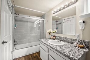 Hair dryer, towels, soap, toilet paper - Sky-High Tahoe Retreat: 3BR/1.5BA w/ Valley Views Near Ski Slopes & Lake (Stateline)