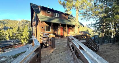 Sky-High Tahoe Retreat: 3BR/1.5BA w/ Valley Views Near Ski Slopes & Lake