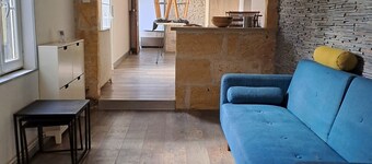 Maison centre ville La Brède avec jardin