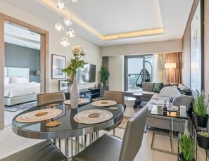 Interior - Cozy 1-bedroom apartment in Business Bay, Downtown (Dubai)