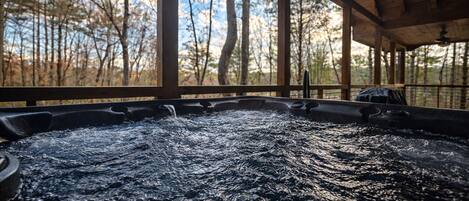 Bain à remous extérieur