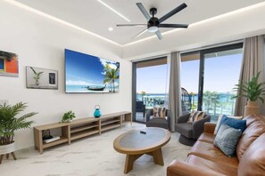 Living area - Encantame Soleil R203 | 2BR |Sleeps8 (Playa Encanto)