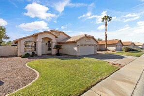 Exterior - Family Friendly Home w/ Large Backyard - 9 mi from State Farm Stadium (Avondale)