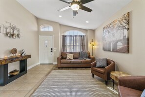 TV, fireplace - Family Friendly Home w/ Large Backyard - 9 mi from State Farm Stadium (Avondale)