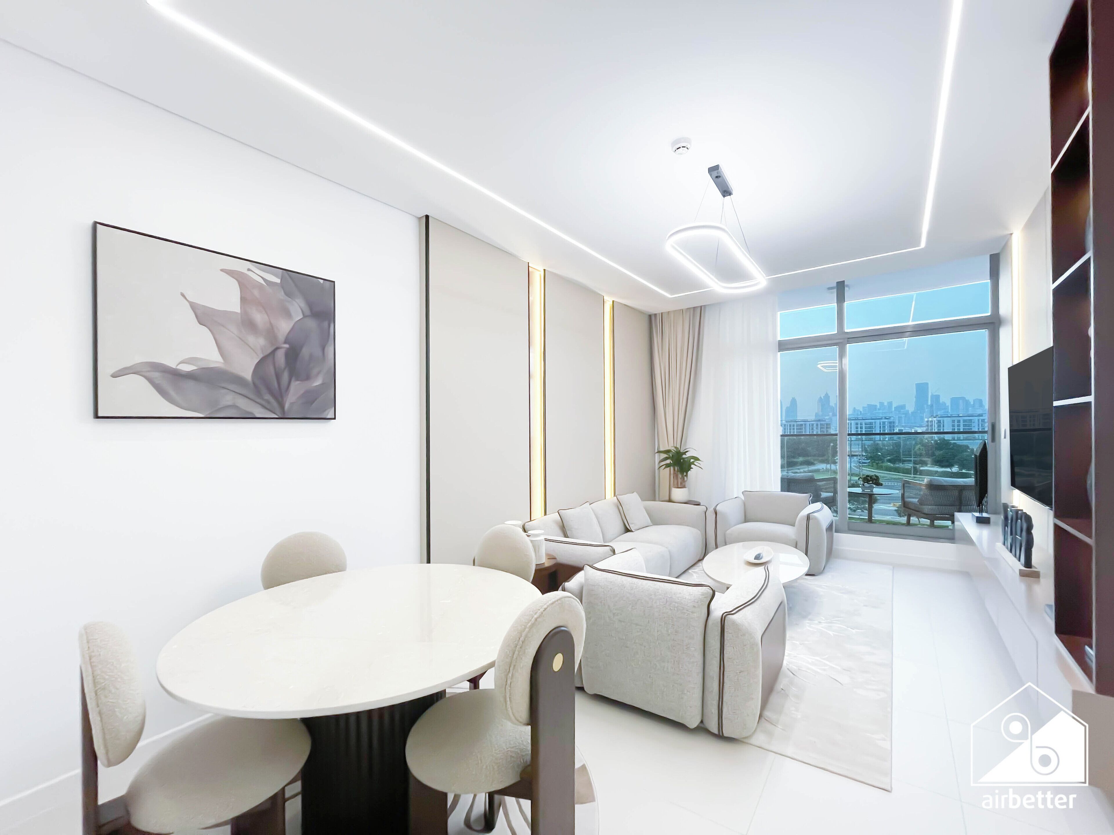 Apartment (1 Bedroom) | Living area