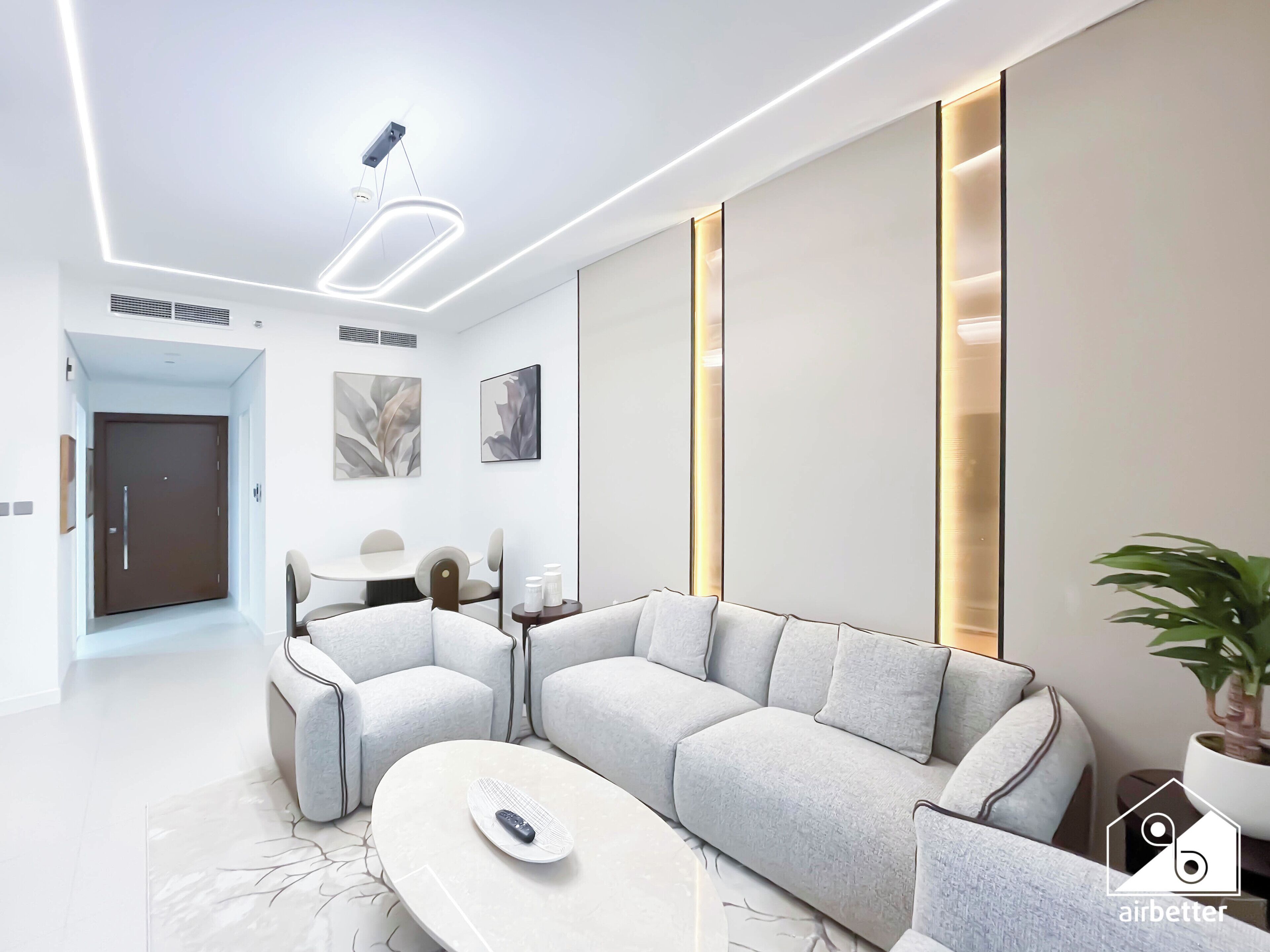 Apartment (1 Bedroom) | Living room