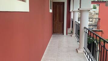 Basic Single Room, Private Pool, Garden View | Terrace/patio