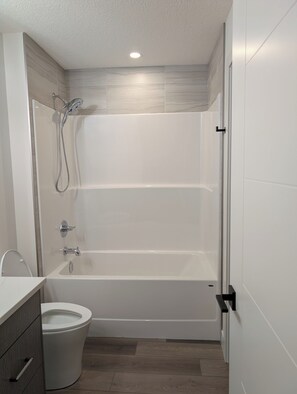 Towels, soap, toilet paper