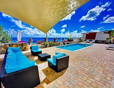 Indigo Bay Oceanfront Escape 2BR Luxury Condo with Private Pool