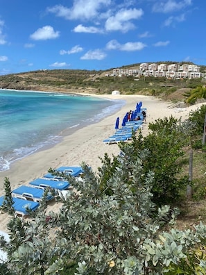 Am Strand, Strandtücher