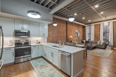 Stylish 2-Story Loft in Downtown Syracuse