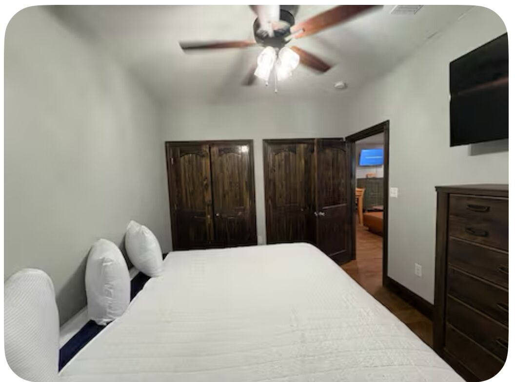 3 habitaciones, wifi y ropa de cama 