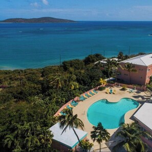 Outdoor pool - Whistfully Wilde a delightful 3-bedroom condo Located in Coakley Bay (Christiansted)