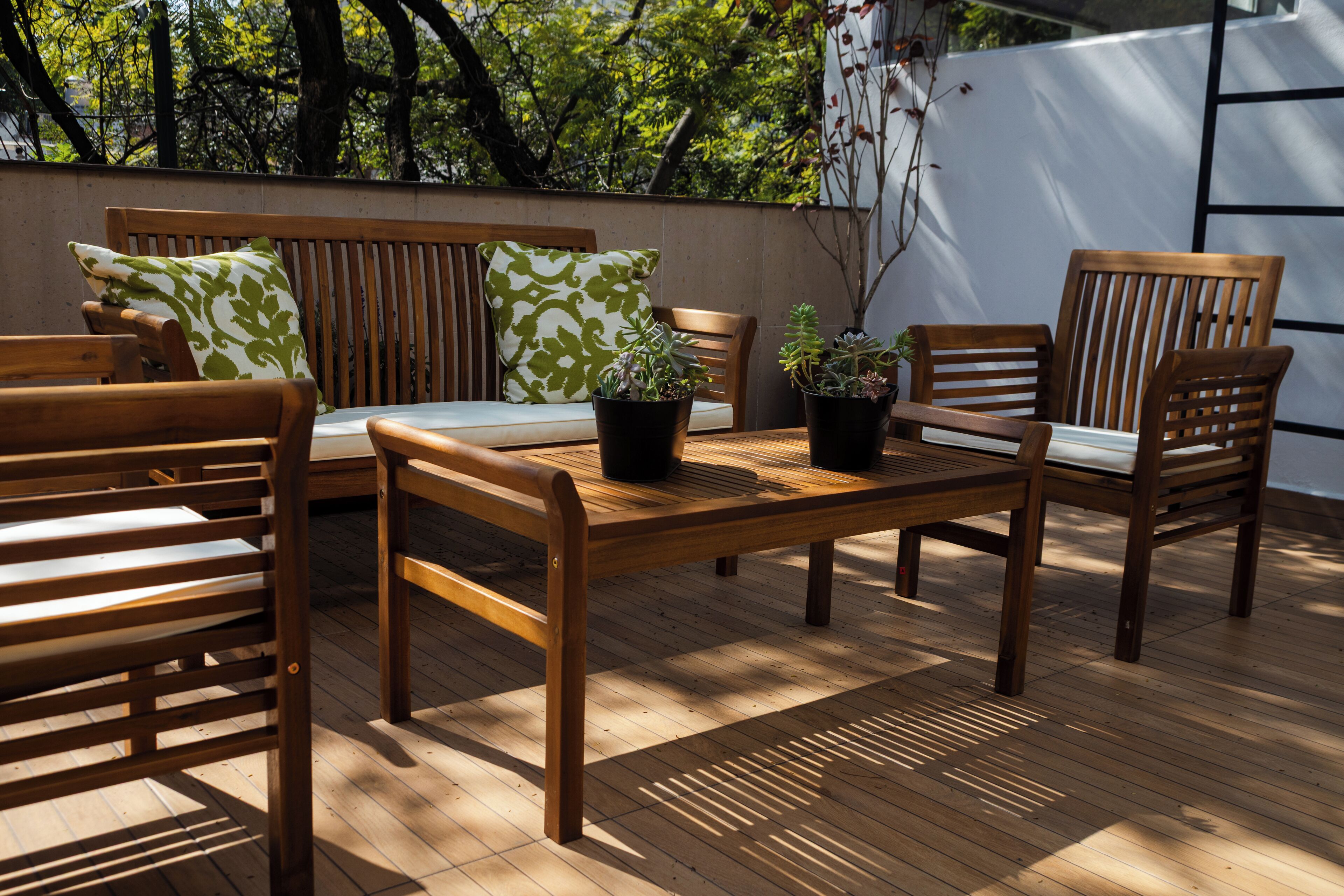 Terraza en la azotea