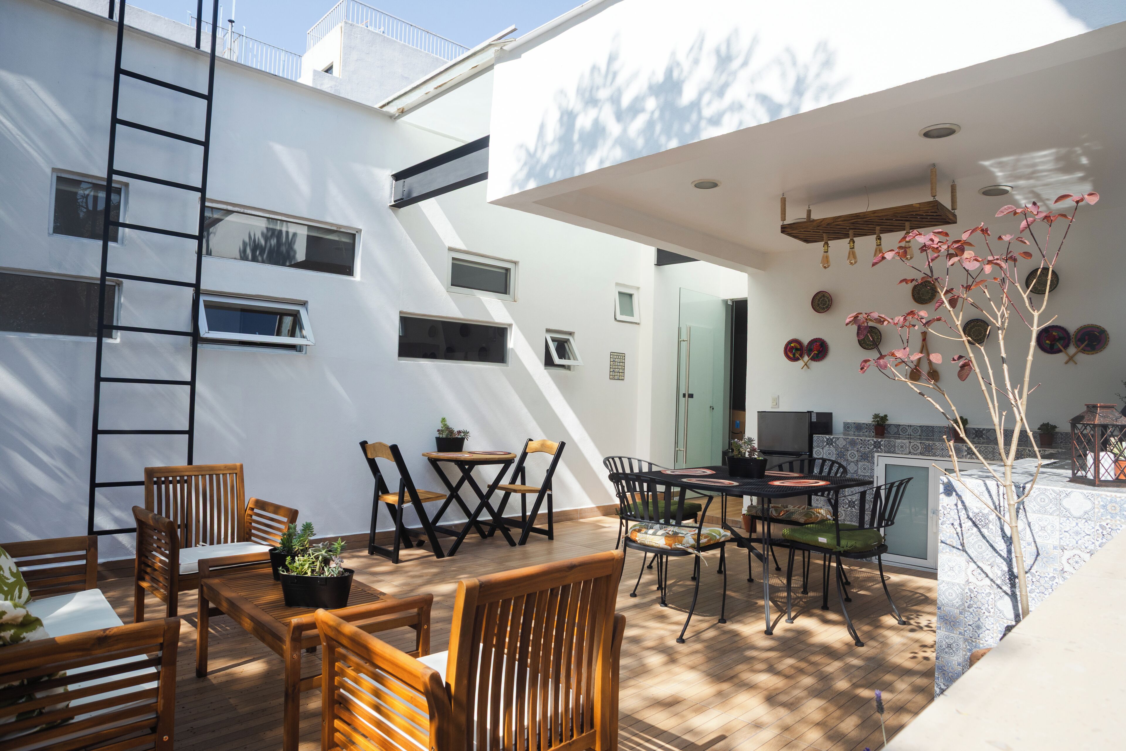 Terraza en la azotea