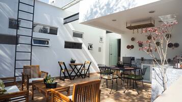 Terraza en la azotea