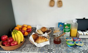 Petit déjeuner continental compris tous les jours