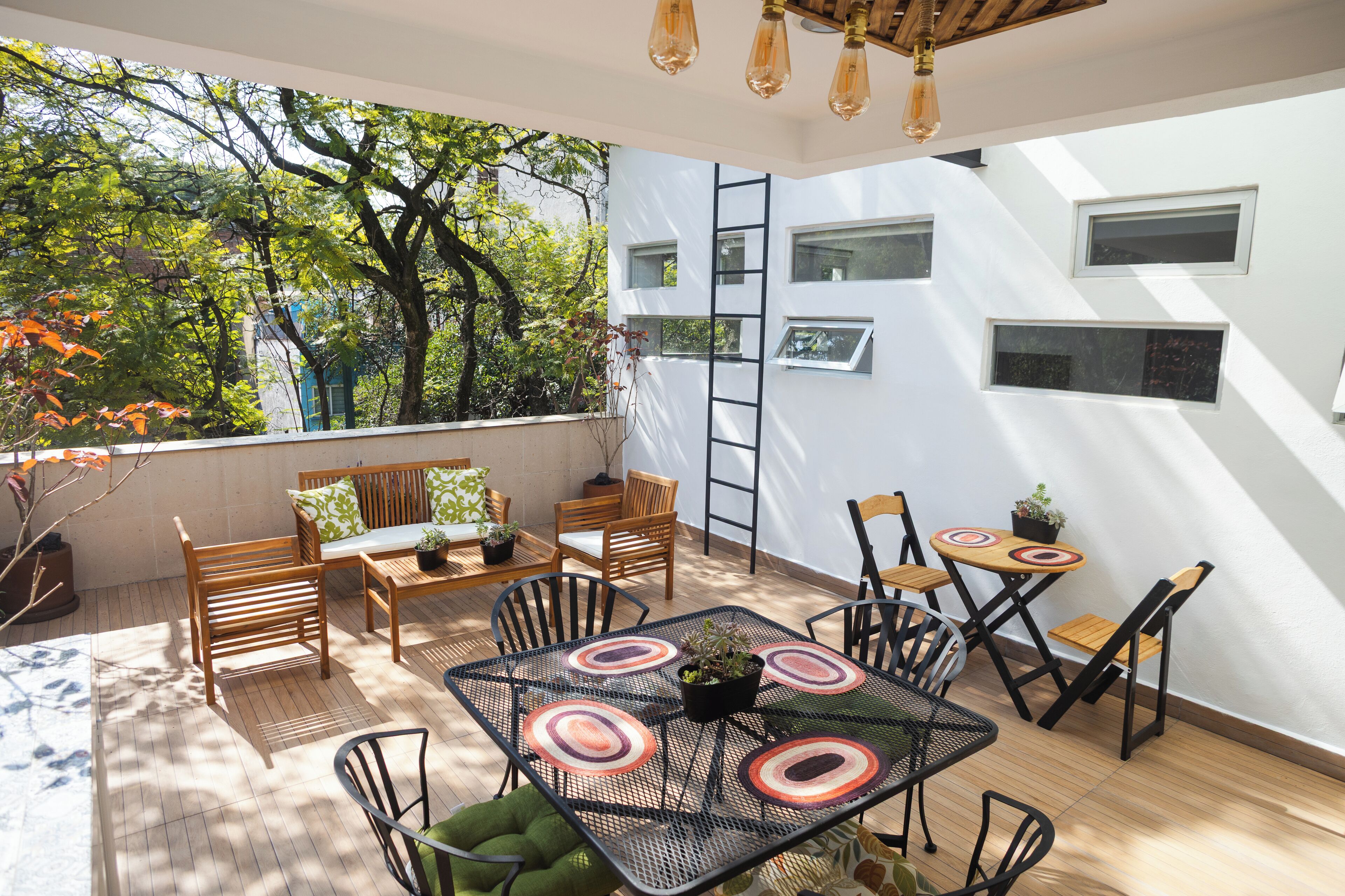 Terraza en la azotea