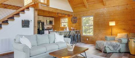 Televisión, chimenea