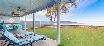 Waterfront Retreat w/ beach access, game room, & amazing sunsets