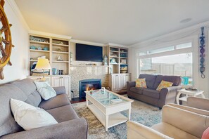 تلفزيون، مدفأة