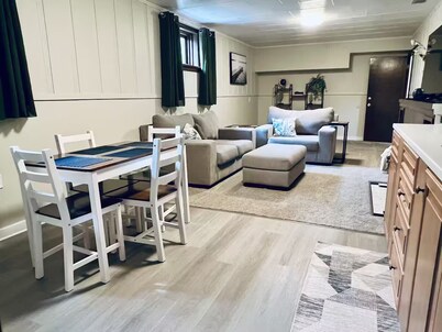 Basement suite & fenced yard