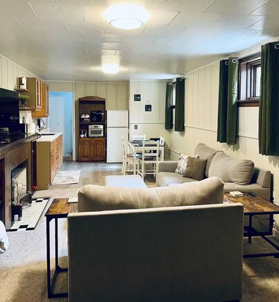 Basement suite & fenced yard