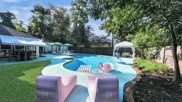 Una piscina climatizada