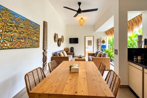 Dining - Canggu Bohemian Villa | Private Pool & Rice Views (Kancil)